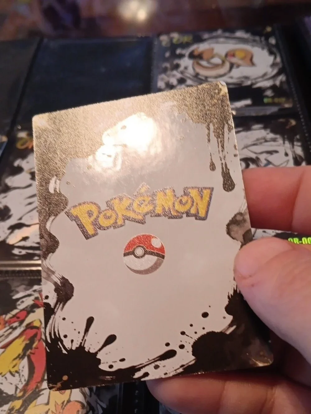 Pokemon OR Gold Black Swirl OR-012 Trading Card